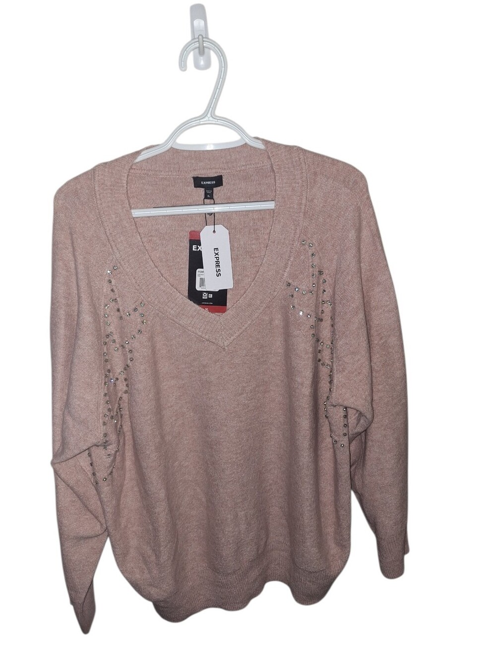 Express Bedazzled Sweater